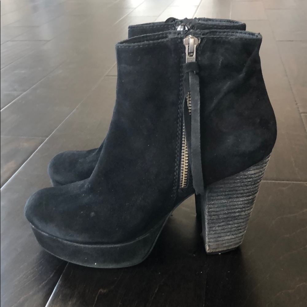 Steve Madden platform booties